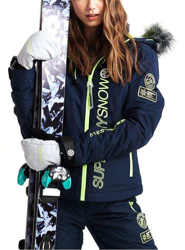 Manteau de ski superdry femme best sale