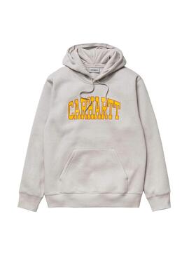 Sweat Carhartt Theory Gris pour Homme