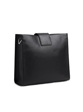 Sac Tommy Jeans Small Tote Noir Femme