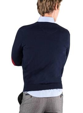 Pull El Ganso Peak Bleu Homme