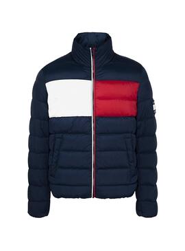 Veste Tommy Jeans Essential Down Marine Homme