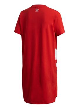 Robe Adidas Logo Rouge Pour Femme