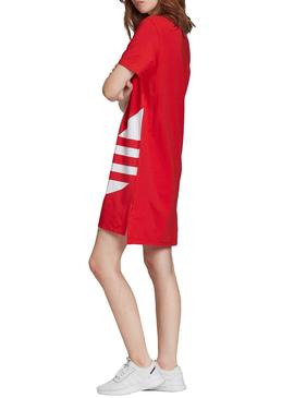 Robe Adidas Logo Rouge Pour Femme