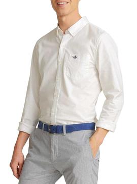 Chemise Dockers Oxford Stretch Blanc Homme