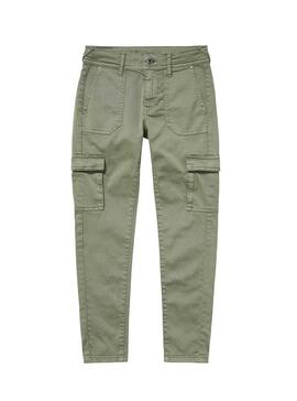 Pantalon Pepe Jeans Canyon Vert Pour Garçon