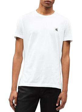T-Shirt Calvin Klein Jeans Essential Blanc