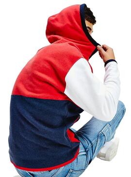 Sweat Tommy Jeans Couleur Hoodie Homme