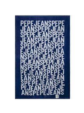 Serviette de plage Pepe Jeans Tomas Bleu