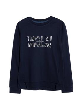 Sweat Mayoral Roma Point Marin pour Fille