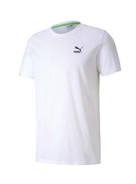 T-Shirt Puma Graphic Tailored Blanc Pour Homme