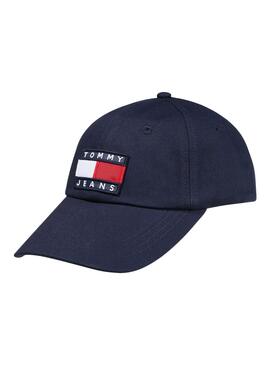 Casquette Tommy Jeans Heritage Navy Pour Homme