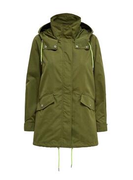 Parka Only Awesome Vert for Femme