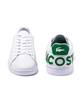 Baskets Lacoste Carnaby Evo 120 Blanc Homme