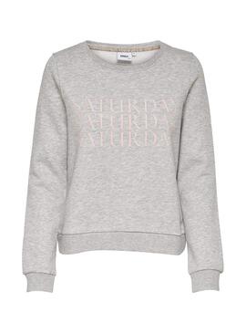 Sweat Only Wendy Gris Femme