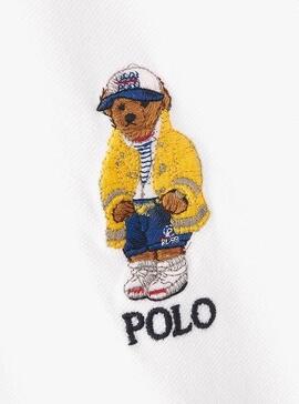 Polo Polo Ralph Lauren Bear Blanc Homme