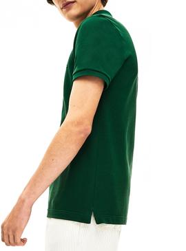 Polo Lacoste Slim Fit Vert Pour Homme