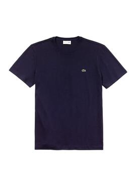 T-Shirt Lacoste Basic Blue Marin Homme