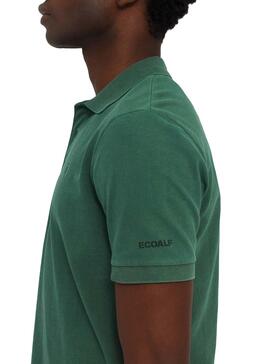 Polo Ecoalf Ted Vert pour Homme