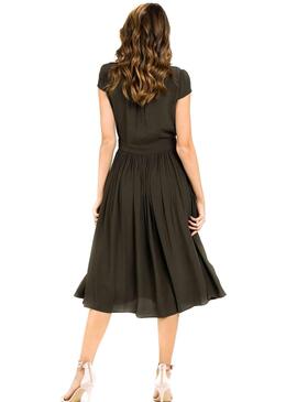 Robe Femme Naf Naf Midi Vert