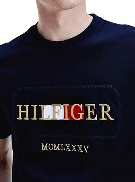 Camiseta Tommy Hilfiger Icon Rope Marino Hombre