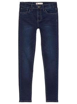 Pantalon Jeans Levis 710 Super Skinny Fille