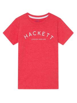 T-Shirt Hackett Logo Rouge pour garçons