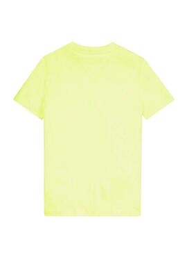 T-Shirt Tommy Hilfiger Flag Sail Neon pour Garçon