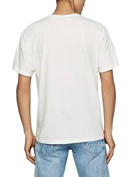 T-Shirt Pepe Jeans Tyron Blanc Homme