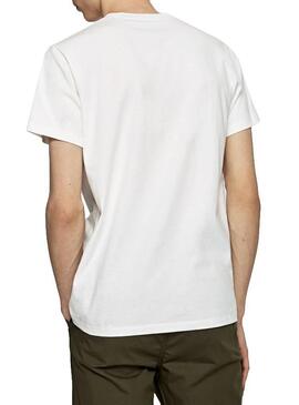 T-Shirt Pepe Jeans Jay Blanc Homme