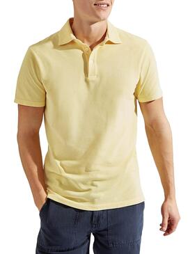 Polo Hackett Dyed Yellow pour homme