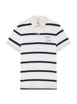Polo Hackett Rugby Stripes pour homme