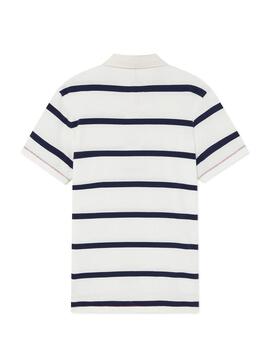 Polo Hackett Rugby Stripes pour homme