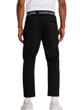 Pantalon Calvin Klein Jeans Milano noir Homme