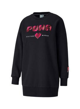 Robe Puma Digital Love Noire pour Femme