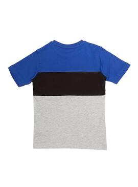 T-Shirt Fila Couleur Block Bleu pour Garçon