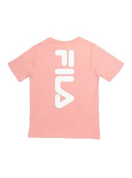 T-Shirt Fila Tarlo rose pour Fille