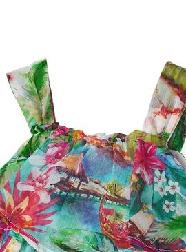 Robe Mayoral Bambula Tropical pour Fille