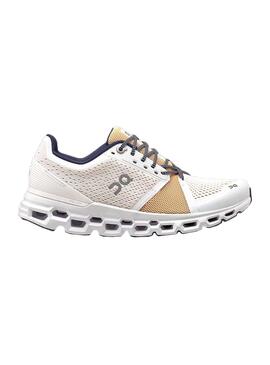 Baskets On Running Cloudstratus White Femme