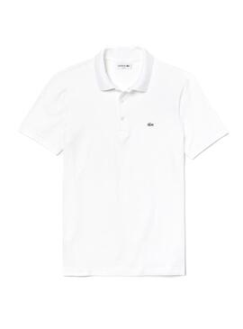 Polo Lacoste Slim Fit Blanc