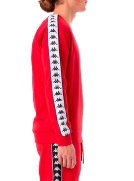 Sweat Kappa Arbir Rouge Homme