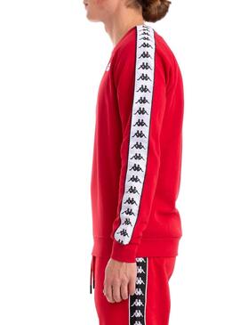 Sweat Kappa Arbir Rouge Homme