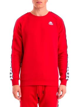 Sweat Kappa Arbir Rouge Homme