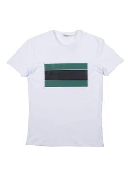 T-Shirt Antony Morato Blanc Carré pour Homme