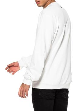Sweat Fila Classic Homme et Femme Blanc et Blanc