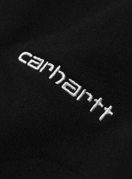 Sweat Carhartt Script Embroidery Noire Homme
