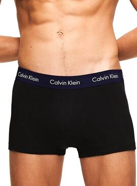Pack 3 boxers Calvin Klein Rise Noire Homme