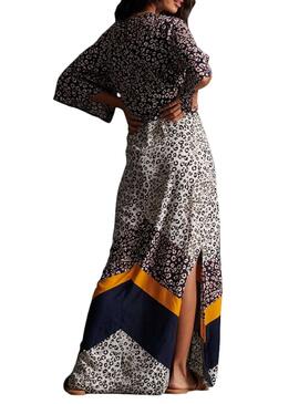 Robe Superdry Arizona Maxi Leopard pour Femme