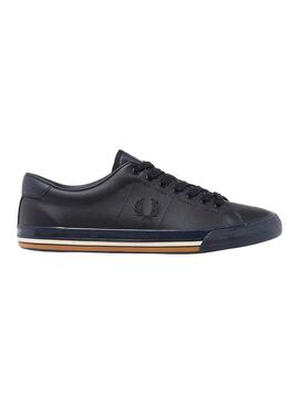 Baskets Fred Perry Underspin Bleu pour Homme