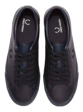 Baskets Fred Perry Underspin Bleu pour Homme