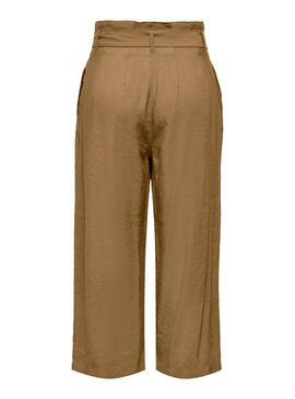 Pantalon Only Demande Camel pour Femme
